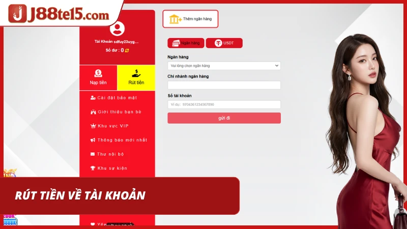 Quy trình xử lý giao dịch được hiển thị rõ từng bước thực hiện