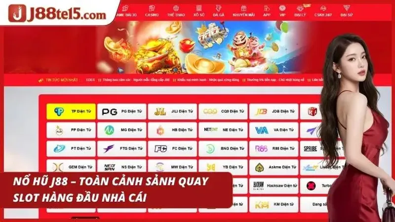 Hàng loạt máy quay hiển thị hiệu ứng jackpot cực kỳ bắt mắt