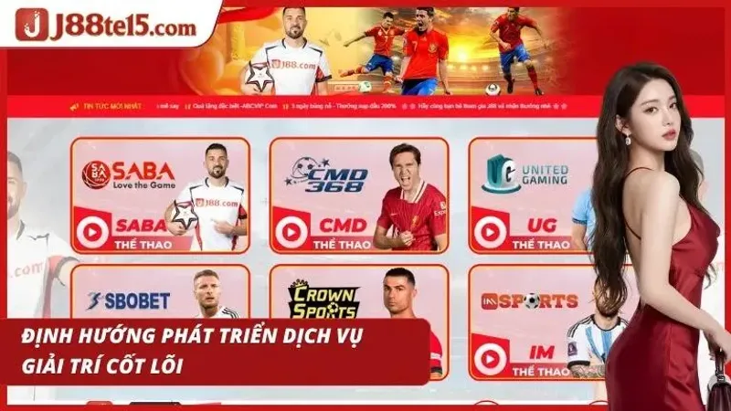 Minh họa chiến lược phát triển nền tảng giải trí trực tuyến hiện đại